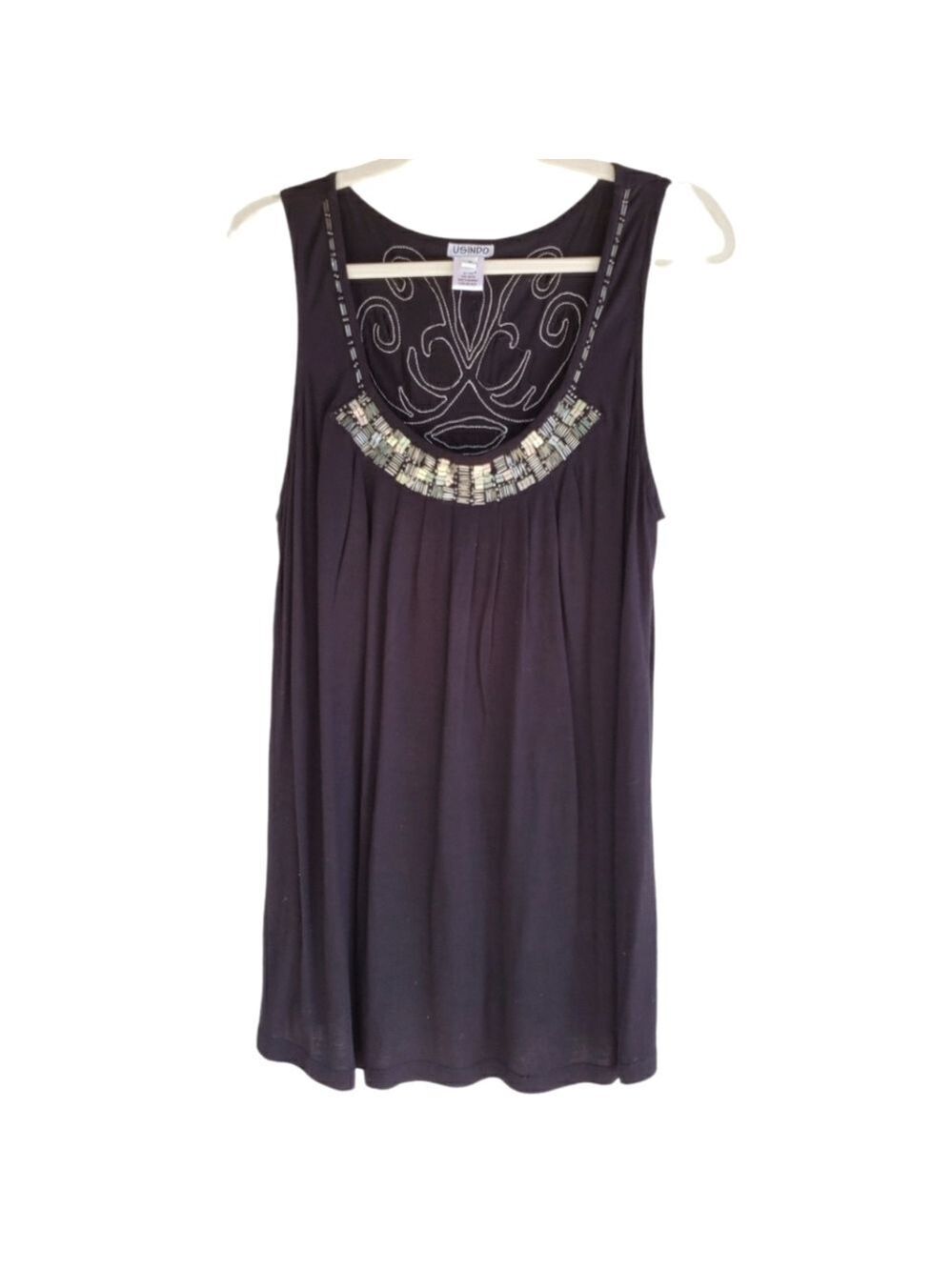 USINDO sz M beaded tank top